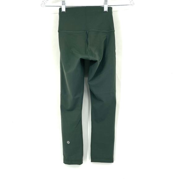 Lululemon Wunder Train 21" Grey Sage Size 2 - Picture 2 of 8
